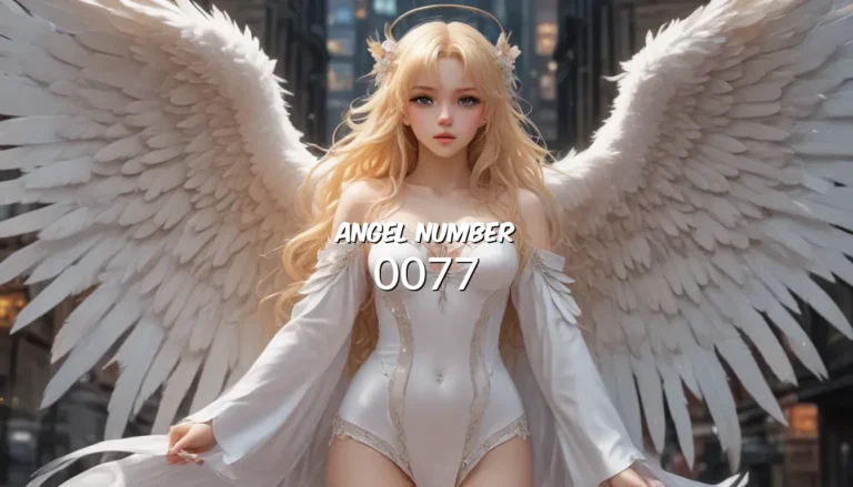 Understanding Angel Number 0077: Unveiling Its Meaning and Symbolism