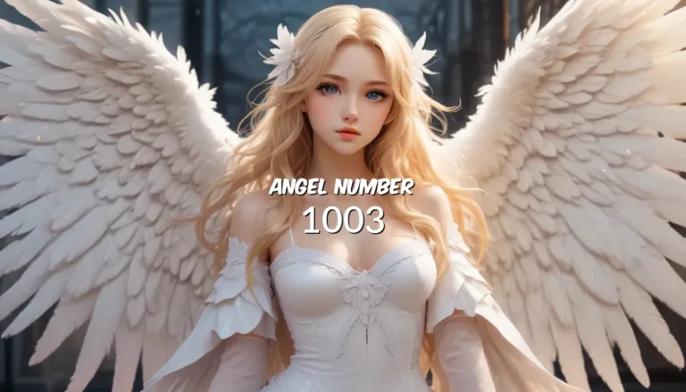 Understanding the Angel Number 1003 – A Comprehensive Guide