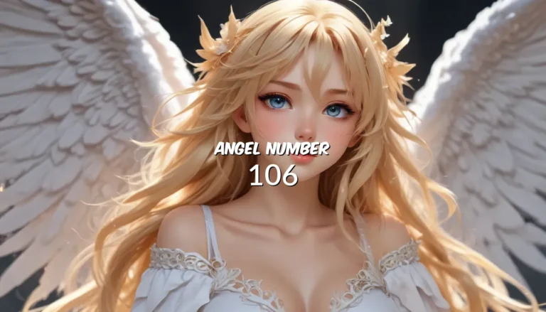 Exploring the Depth of Angel Number 106 – Unveiling its Meaning and Symbolism