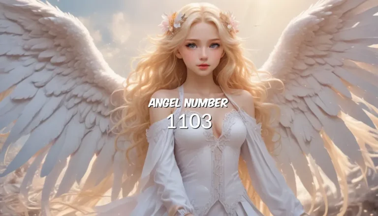 Unveiling the Mystical Angel Number 1103 – Embrace Divine Transformation and Spiritual Growth