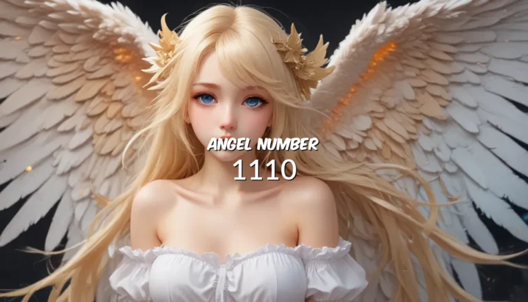 Understanding Angel Number 1110: A Comprehensive Guide