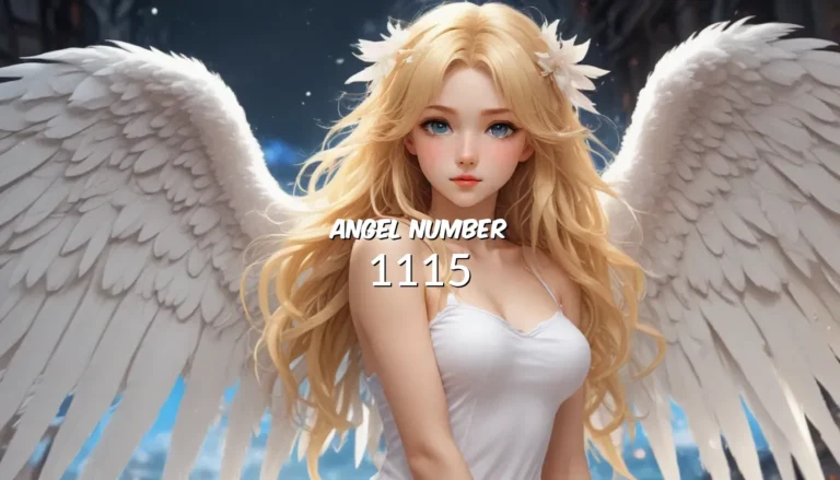 Discovering Angel Number 1115: A Comprehensive Guide to its Meaning and Symbolism