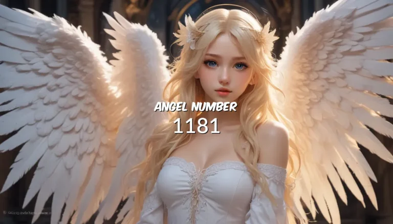 Angel Number 1181 – Exploring the Spiritual Meaning and Symbolism