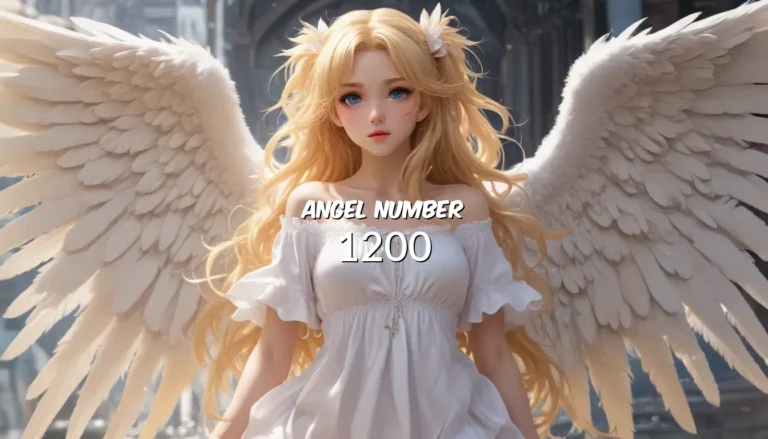 Exploring the Hidden Meanings of Angel Number 1200: A Comprehensive Guide