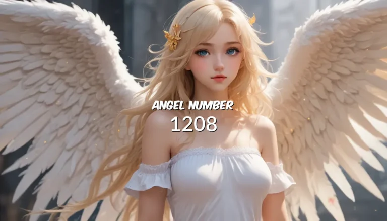 Understanding Angel Number 1208: A Comprehensive Guide to Its Meaning and Symbolism