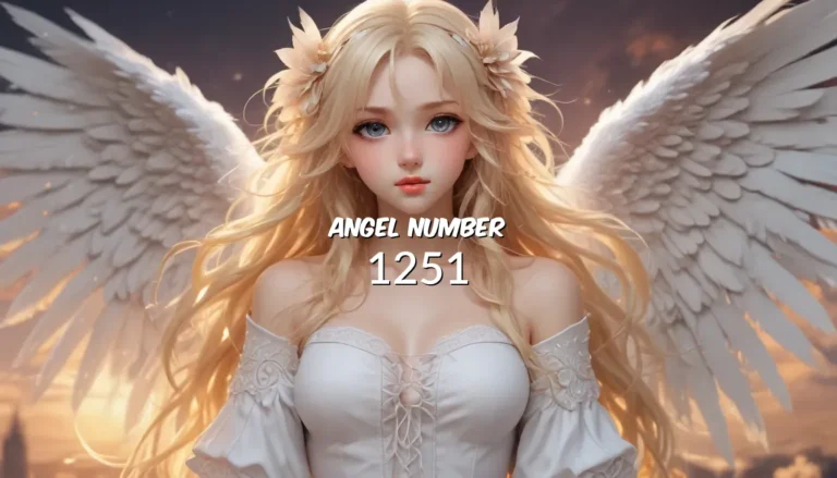 Angel Number 1251 – An In-Depth Look at Its Meaning and Symbolism