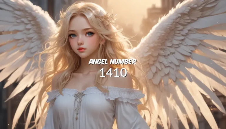 Understanding the Mystical Meaning of Angel Number 1410