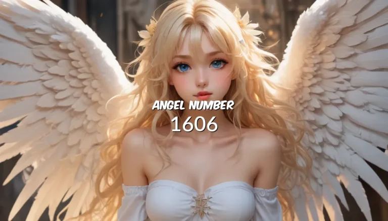 Angel Number 1606 – Discover Its Meaning and Power