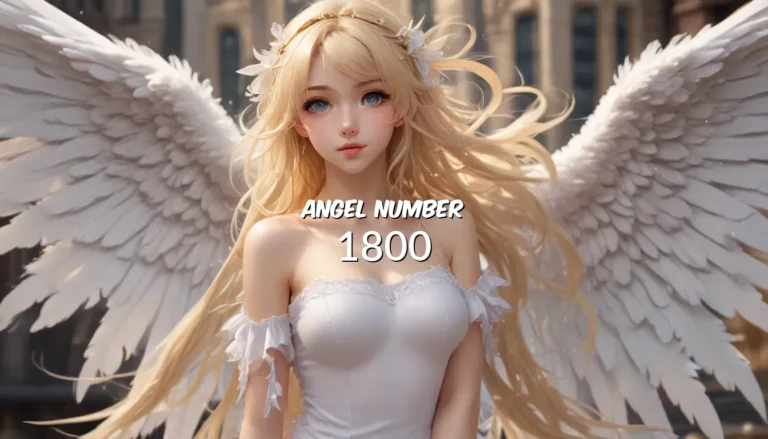 Understanding the Power of Angel Number 1800