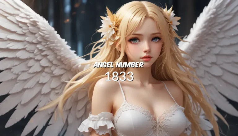 Exploring the Depth of 1833 Angel Number – Finding Meaning and Symbolism