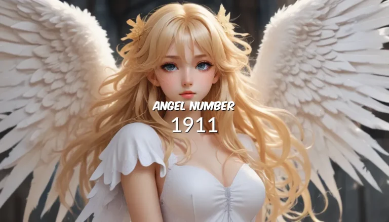 Understanding 1911 Angel Number: Exploring Meaning and Symbolism