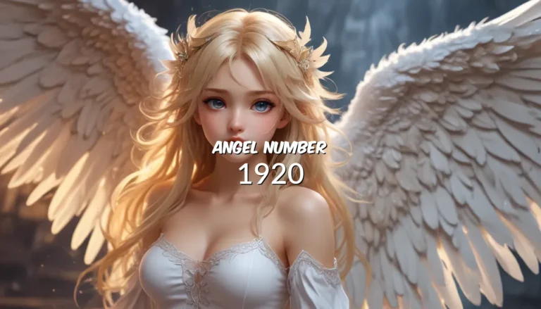 Angel Number 1920 – Unlocking Its Meaning and Symbolism