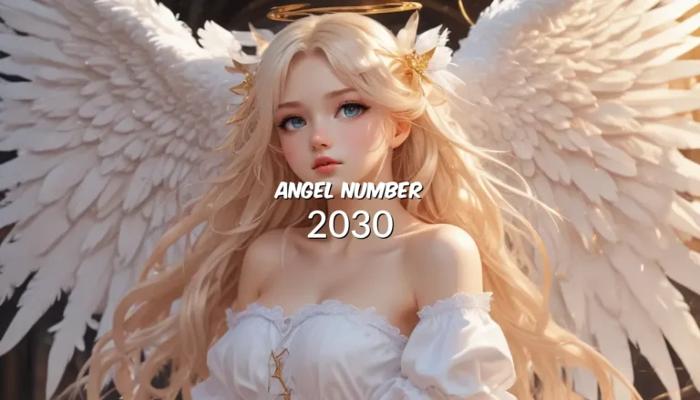 Understanding Angel Number 2030 – A Comprehensive Guide