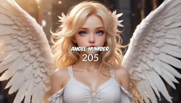 The Meaning and Symbolism of Angel Number 205