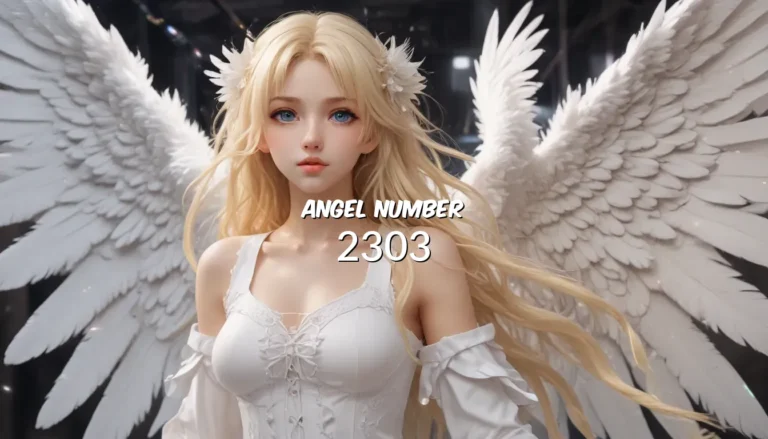 Unlocking the Power of 2303 Angel Number