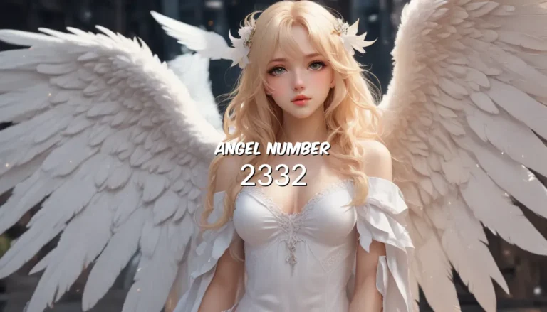 Understanding the Meaning of 2332 Angel Number