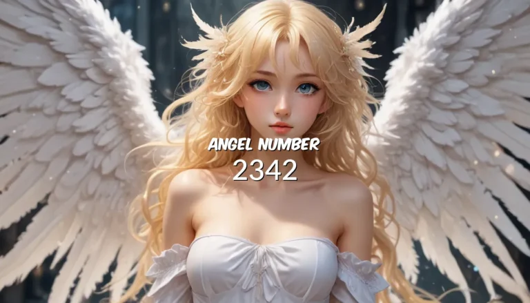 Angel Number 2342: Unraveling its Meaning, Symbolism, and Impact on Your Life