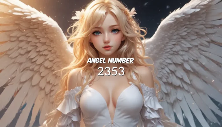 Angel Number 2353: Decoding the Messages from the Universe