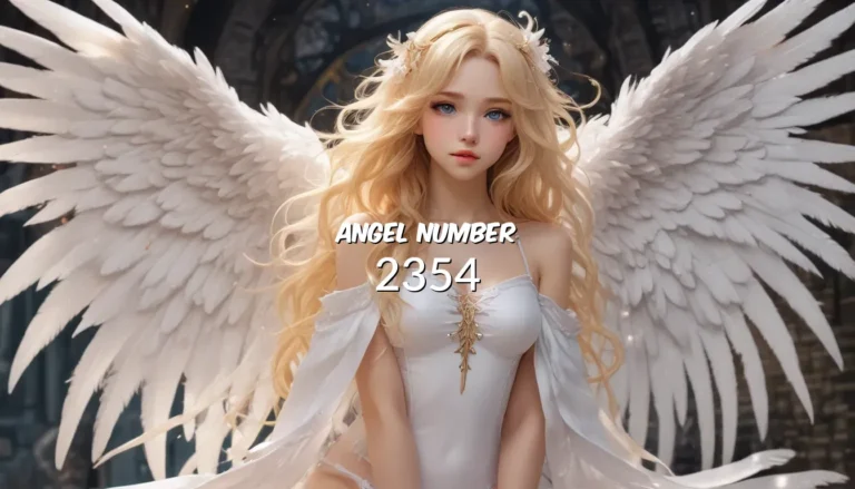 Angel Number 2354 – Unraveling the Mysteries of Time and Divine Messages