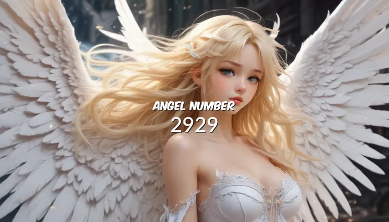 Angel Number 2929 – Transforming Lives with Divine Guidance