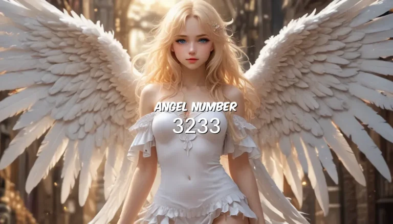 The Angel Number 3233: A Sign of Luck and Guidance