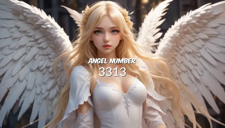 The Hidden Meanings of Angel Number 3313