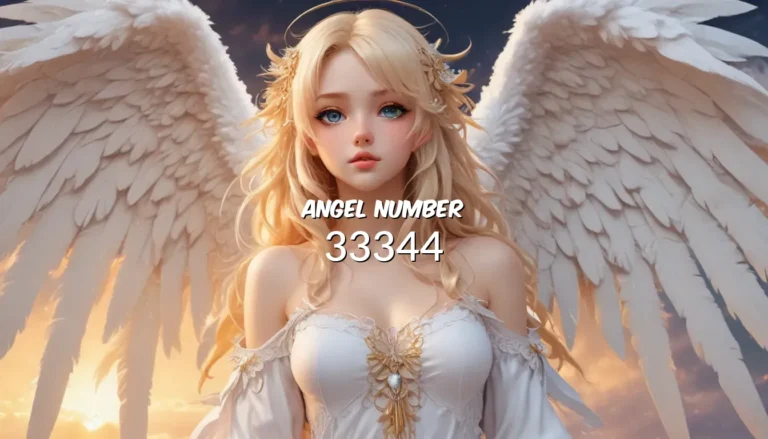 Angel Number 33344 – Unlocking its Meaning and Symbolism