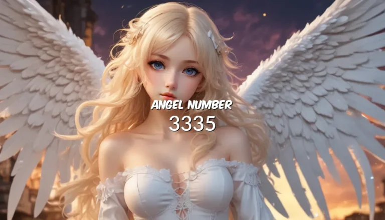 Unveiling Angel Number 3335 – A Complete Guide to its Meaning and Symbolism