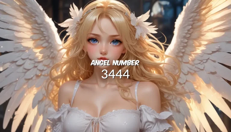 Angel Number 3444: Unraveling the Meaning and Symbolism