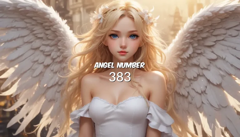 Understanding Angel Number 383: A Comprehensive Guide to Meaning and Symbolism