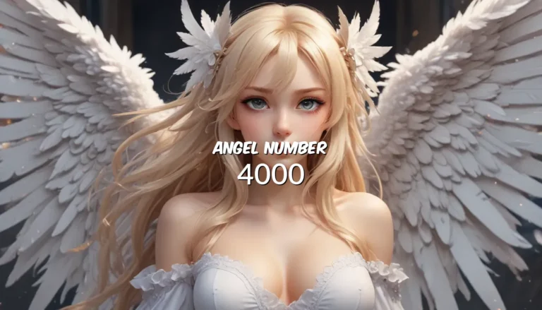 Exploring the Deeper Meaning of Angel Number 4000