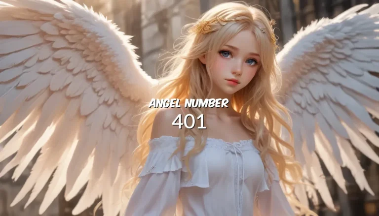 Angel Number 401 – Decoding the Hidden Message from Your Guardian Angels