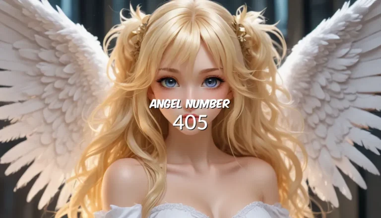 Angel Number 405