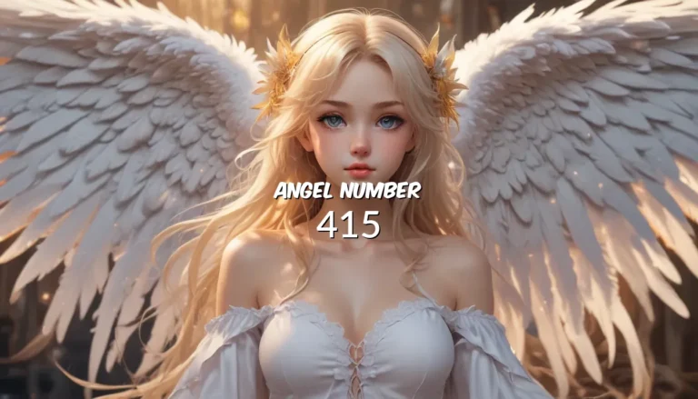 Understanding Angel Number 415 – Unlocking the Meaning and Symbolism