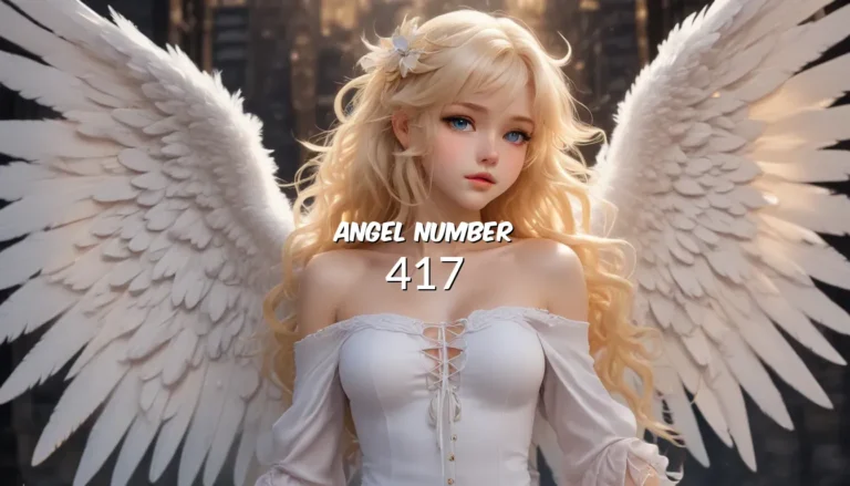 The Power of 417 Angel Number – Exploring its Meanings and Symbolism