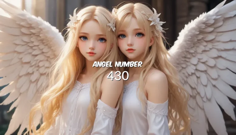 Discover the Hidden Meaning and Symbolism of Angel Number 430