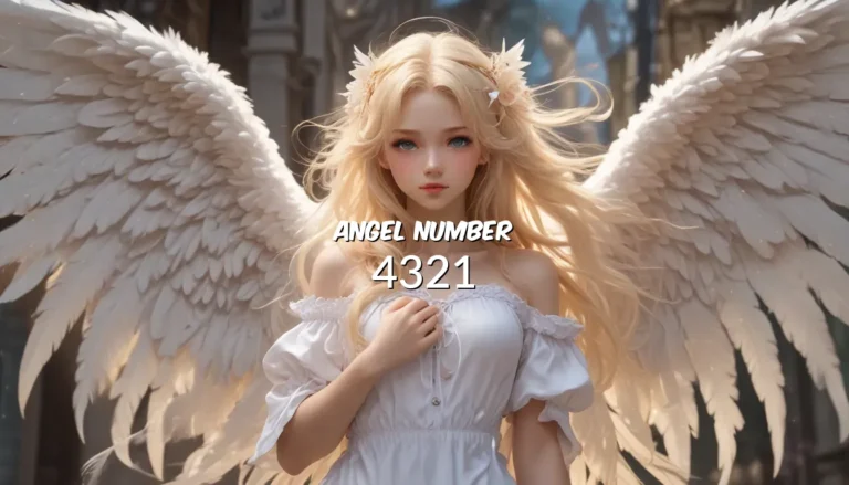 Unlocking the Meaning Behind Angel Number 4321: A Guide to Transforming Your Life