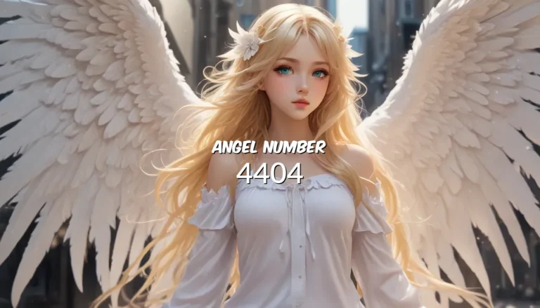 Angel Number 4404: Unveiling Its Meaning and Symbolism