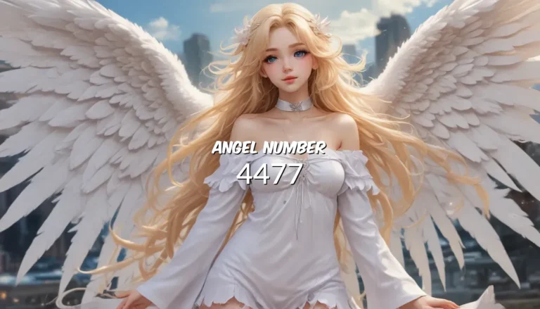 The Meaning Behind Angel Number 4477 – Understanding its Symbolism and Significance