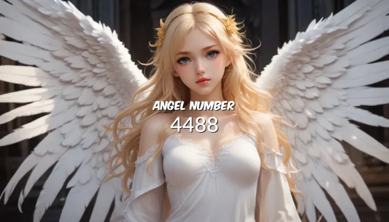 Angel Number 4488 – Unveiling Its Meaning and Symbolism