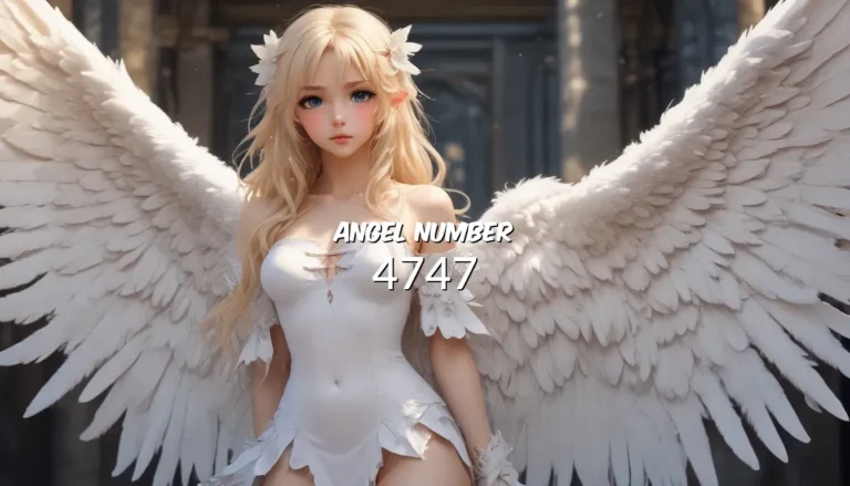 Unveiling the Meaning Behind Angel Number 4747