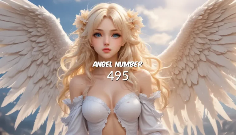 Understanding the Meanings of 495 Angel Number