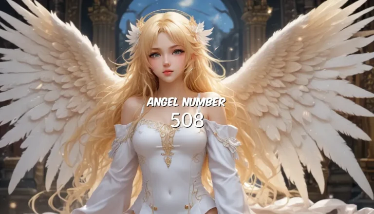 Understanding the Angel Number 508: A Guide to Wealth, Abundance, and Change