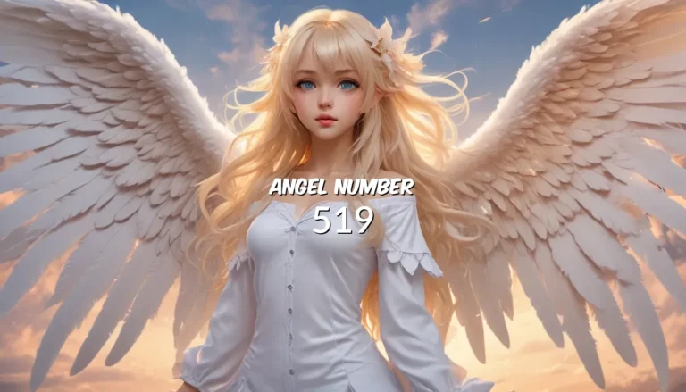 Angel Number 519 – A Message from the Universe