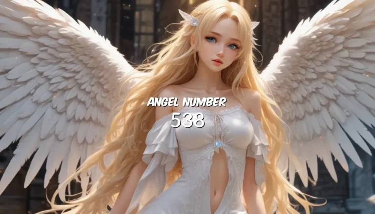 Angel Number 538 – A Divine Message of Guidance and Support