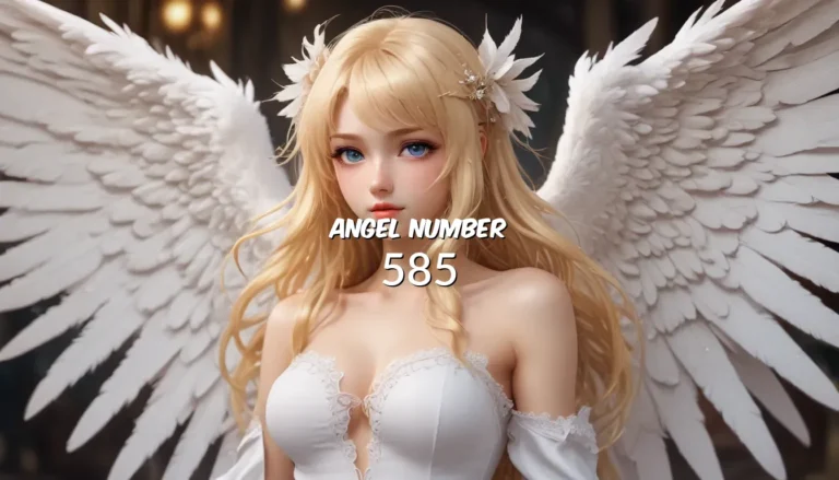 Unlocking the Mystery of Angel Number 585 – A Comprehensive Guide