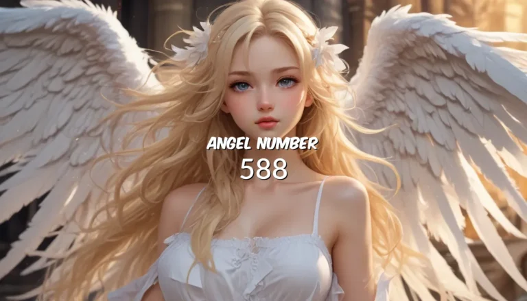 The Power of Angel Number 588: Insights and Guidance for Your Path