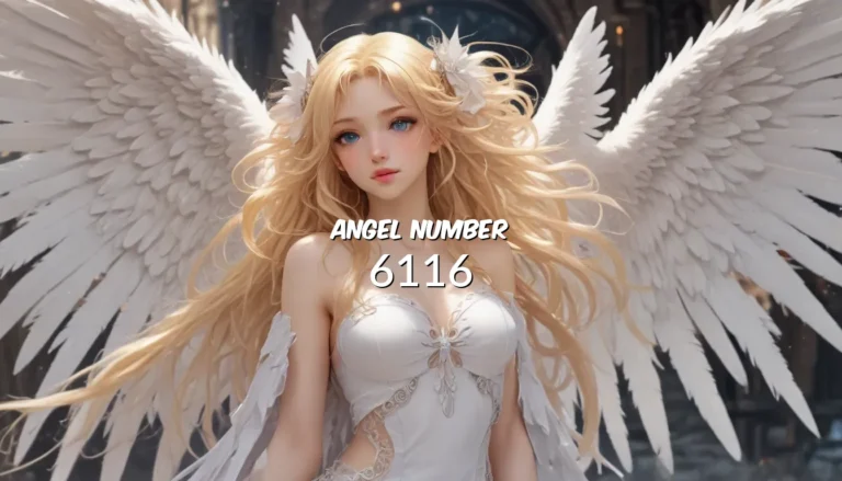 Angel Number 6116 – A Guide to Understanding its Meaning, Symbolism, and Significance