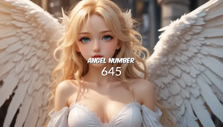 The In-Depth Exploration of 645 Angel Number: Unveiling Its Meaning and Symbolism