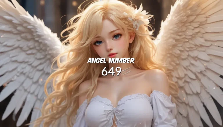 Angel Number 649 – A Comprehensive Guide to the Meaning and Symbolism